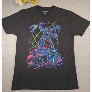 Loot Gaming Guitar Hero Double Fine Productions 2017 Mens TShirt Size M Gaming